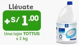 Tottus TOTTUS Una lejía oferta
