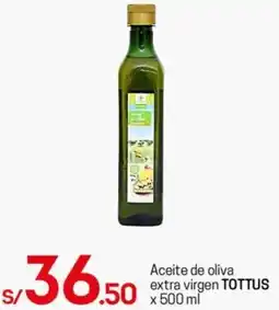 Tottus TOTTUS Aceite de oliva extra virgen oferta