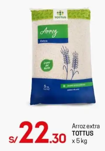 Tottus TOTTUS Arroz extra oferta
