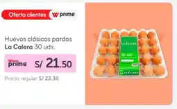Wong La Calera Huevos clásicos pardos oferta