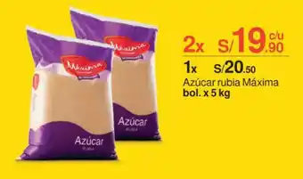 Metro Azúcar rubia Máxima oferta