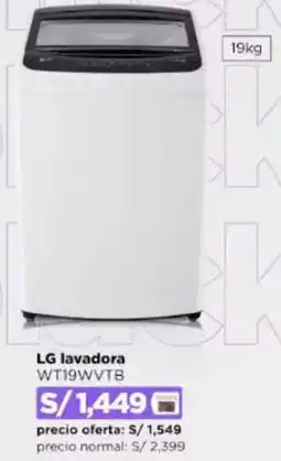 Ripley LG lavadora oferta