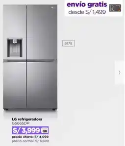 Ripley LG refrigeradora oferta