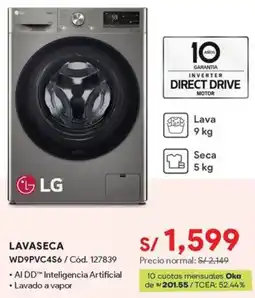Hiraoka LG LAVASECA oferta