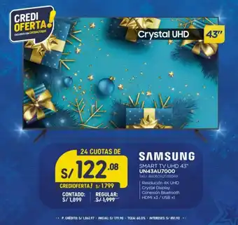 El Gallo Más Gallo Samsung Smart TV UHD 43" oferta