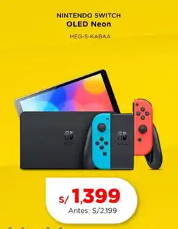 La Curacao Nintendo switch oled neon oferta