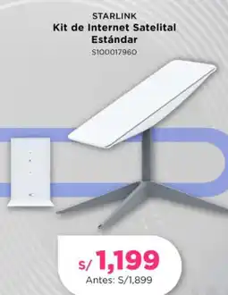 STARLINK Kit de internet satelital estándar