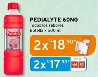 Mifarma PEDIALYTE 60NG oferta