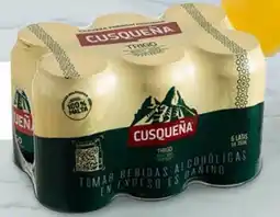 Plaza Vea CUSQUEÑA Cerveza oferta