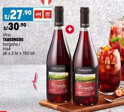 Plaza Vea TABERNERO Vino oferta
