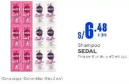Makro SEDAL shampoo oferta