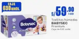 Makro BABYSEC premium toallitas húmedas oferta