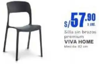 Makro VIVA HOME silla sin brazos premium oferta