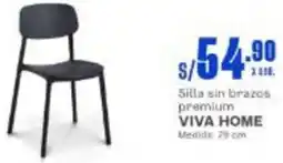 Makro VIVA HOME silla sin brazos premium oferta