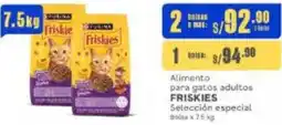Makro FRISKIES Alimento para gatos adultos oferta