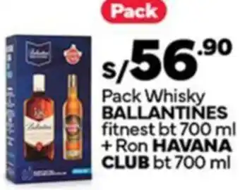 Plaza Vea Pack whisky fitnest oferta