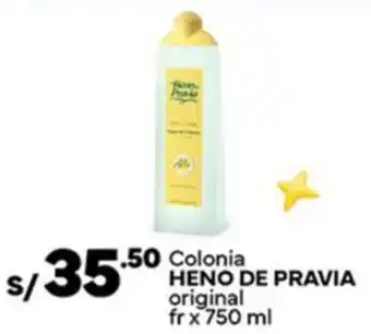 Plaza Vea HENO DE PRAVIA colonia original oferta