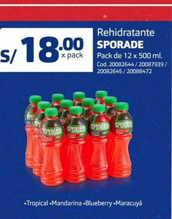 Makro Rehidratante sporade oferta