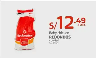 Makro Baby chicken redondos oferta