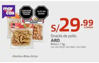 Makro Snacks de pollo aro oferta