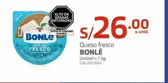 Makro Queso fresco bonlé oferta