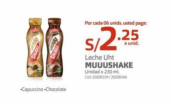Makro Leche uht muuushake oferta