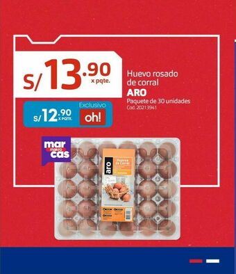 Makro Huevo rosado de corral aro oferta