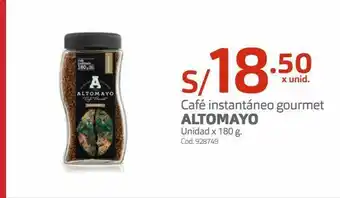 Makro Café instantaneo gourmet altomayo oferta