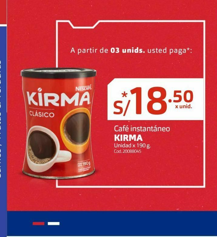 Caf Instantaneo Kirma Oferta En Makro