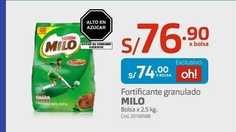 Makro Fortificante granulado milo oferta