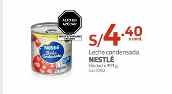 Makro Leche condensada nestlé oferta