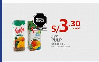 Makro Jugo pulp oferta