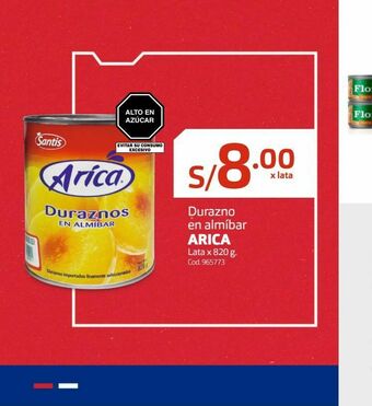 Makro Durazno en almibar arica oferta
