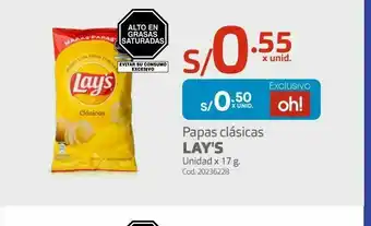 Makro Papas clasicas lay's oferta