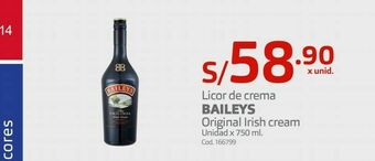 Makro Licor de crema baileys oferta