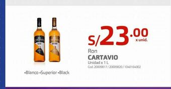 Makro Ron cartavio oferta