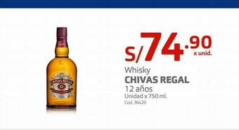 Whisky chivas regal