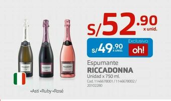 Makro Espumante riccadonna oferta