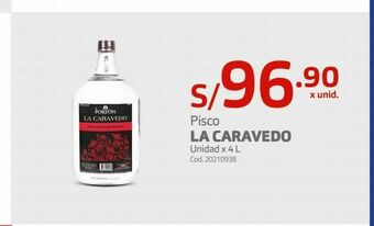 Makro Pisco la caravedo oferta