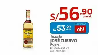 Makro Tequila jose cuervo oferta