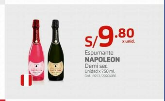 Makro Espumante napoleón oferta