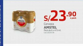 Makro Cerveza amstel oferta