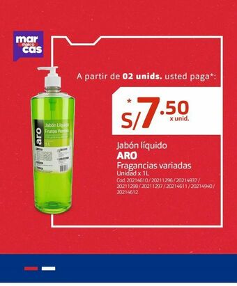 Makro Jabón líquido aro oferta