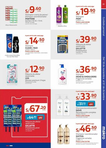 Makro Shampoo oferta