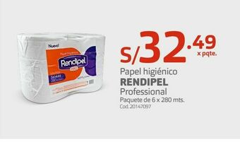 Makro Papel higiénico rendipel oferta