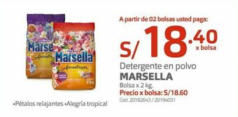Makro Detergente en polvo marsella oferta