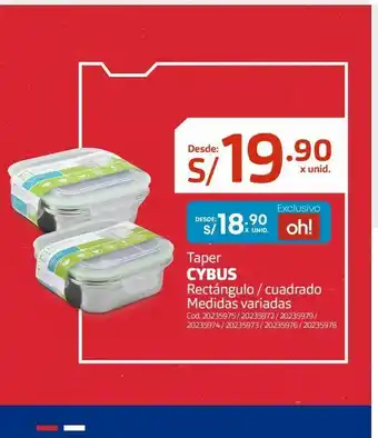 Makro Recipiente hermético cyrus oferta