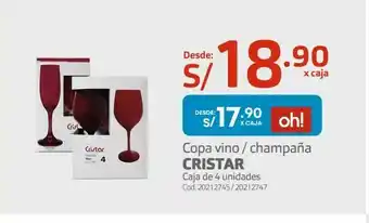 Makro Copa de vino oferta