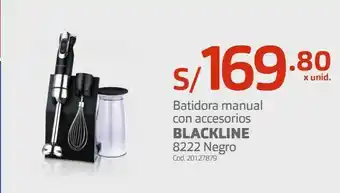 Makro Batidora blackline oferta
