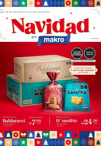 Makro Navidad makro oferta